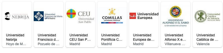 Universidades privadas de España